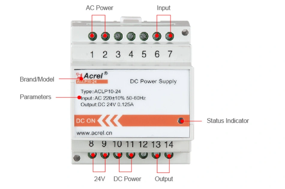 Acrel Ail150-4 Isolated Power Monitor Systemfor Hospital Operating Room Isolated Power System