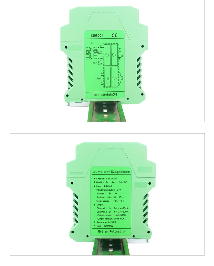 Analog Output Signal Converter 0 10V 4 20mA Signal Isolator