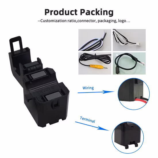 Kct-36 Split Core Current Transformer 36mm with 5-630A