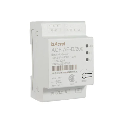 Acrel Single Phase AC DIN Rail PV/Solar Inverter Energy Meter with RS485 Agf-Ae-D/200