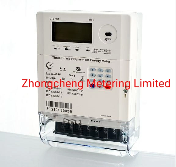 STS Single Phase Conventional Keypad Prepaid Energy Meter