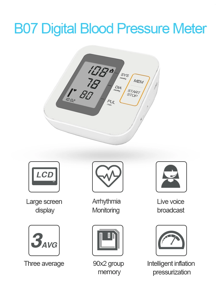 Cheapest CE Approved Hot Selling Fast Delivery Hospital Wireless Smart Bp Electronic Upper Arm Blood Pressure Monitor Heal Force
