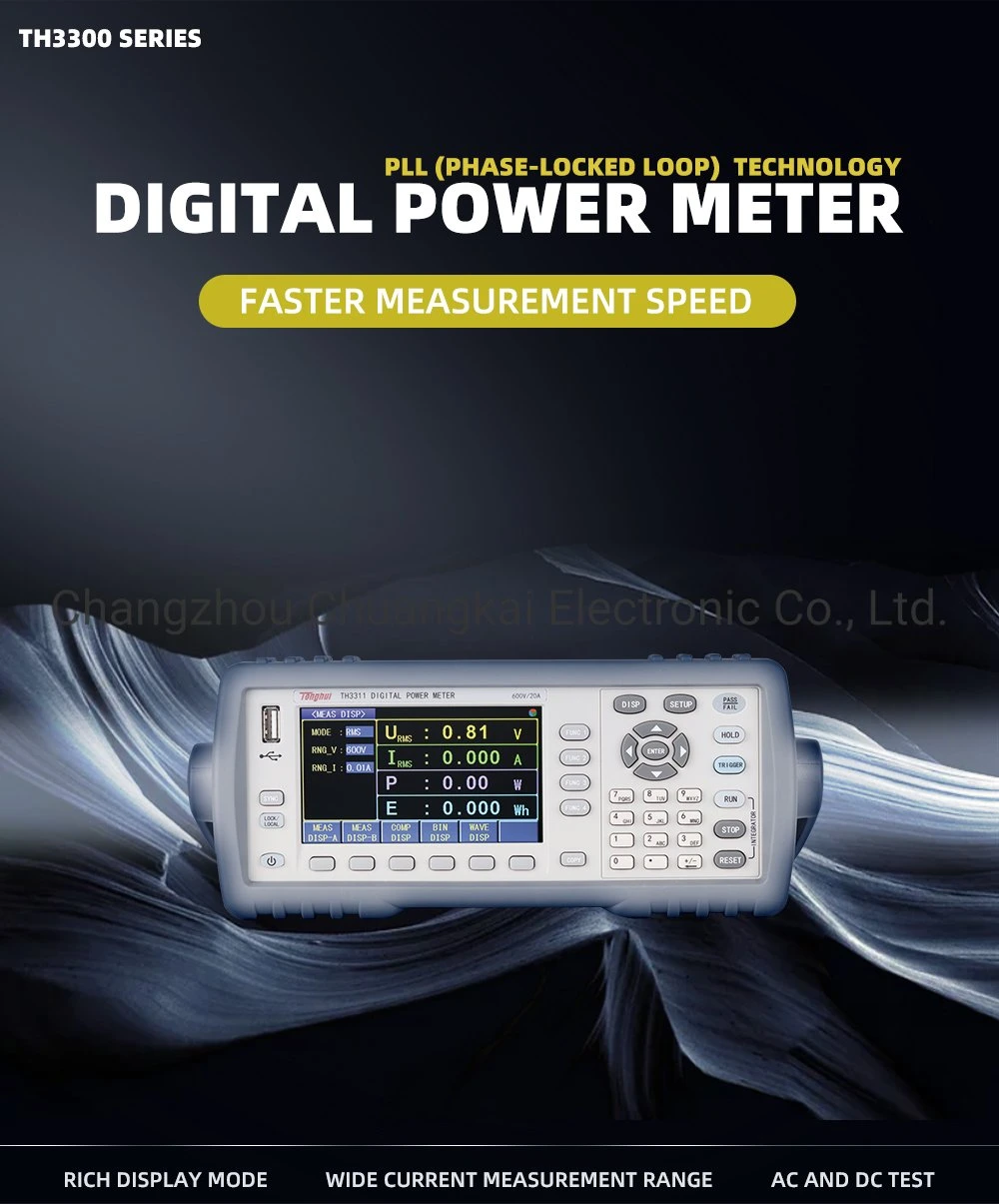 Th3312 AC&DC Digital Power Tester Energy Meter