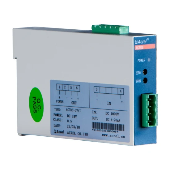 Acrel Analog DC Signal Current Isolator Bm-Di/II DC Current to 2-20mA Two Way Output DIN Rail Current Isolator