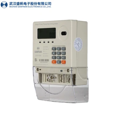Single Phase Sts Keypad Prepayment Electric Meter