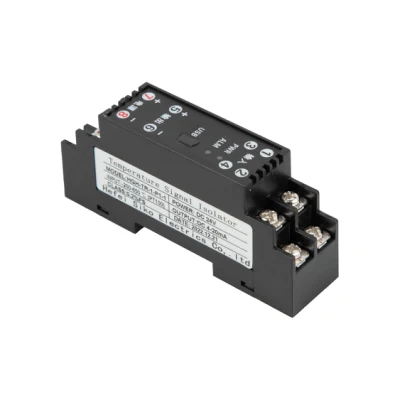 Isolated DIN Rail Mounted Rtd to 4-20mA Temperature Analog Signal Isolator