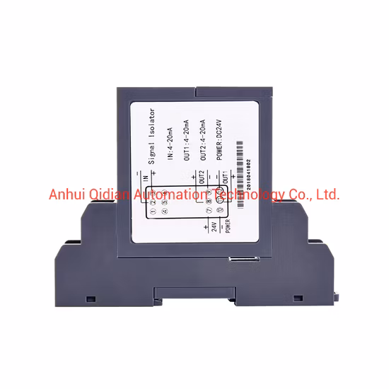 Hot Selling DC24V Power Supply 0-10V Signal Isolator 1 in 1 out Hot Plugging 4-20mA 0-10V 1-5V Analog Signal Isolator for Sale