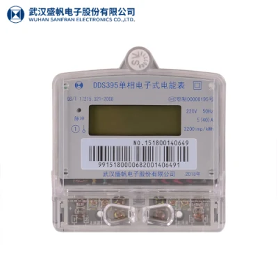 Single Phase Electric Energy Meter Dds395 Electronic Meters