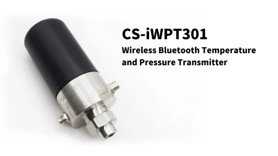CS-Iwpt301 Wireless Temperature and Pressure Sensor 1%F. S Bluetooth 4.2 IP65 0~400kpa...100MPa 8~30VDC 3.6VDC